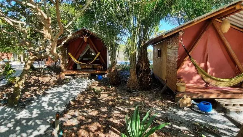 ペンション Canto De Jurema Corumbau Glamping, Chalé, Acolhimento E Sustentabilidade