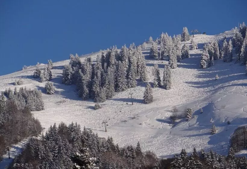 ホテル Aux Touristes Hôtel Restaurant