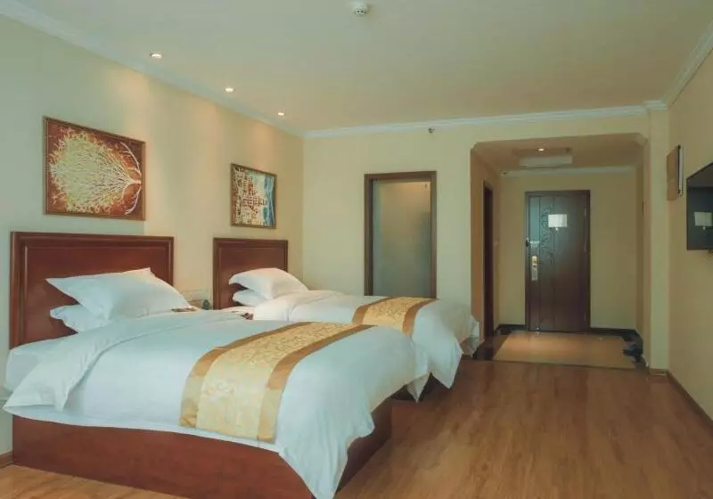 ホテル Greentree Inn Henan Zhoukou Huaiyang County Longdu Avenue Xihe Square Express