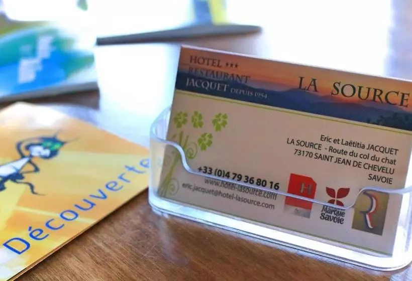 호텔 La Source Jacquet Depuis 1954 Hôtel Et Studio