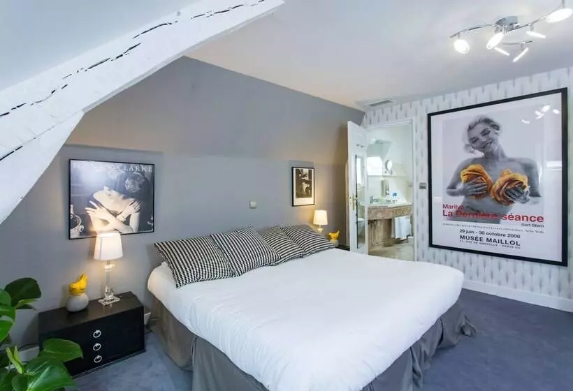 ホテル Logis Hôtels Restaurant La Mère Hamard