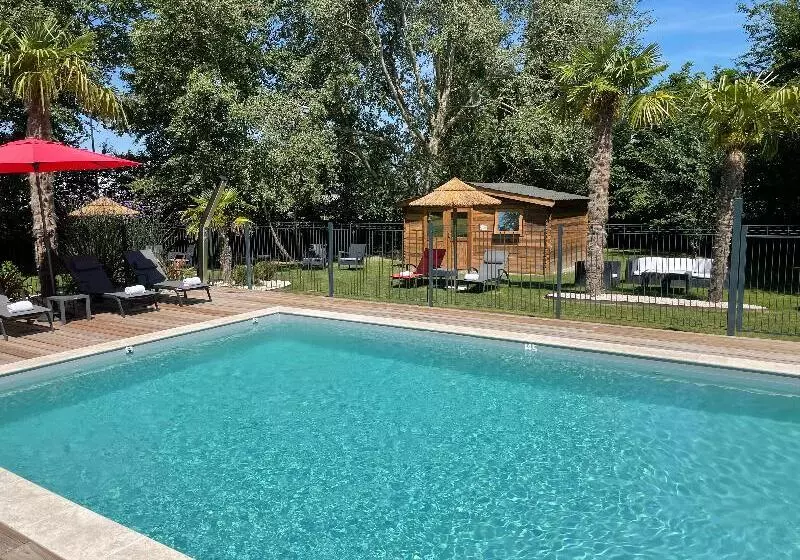 酒店 Restaurant Du Parc Saumur Logis Elegance