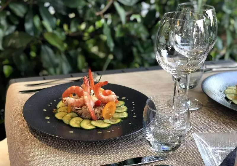 酒店 Restaurant Du Parc Saumur Logis Elegance