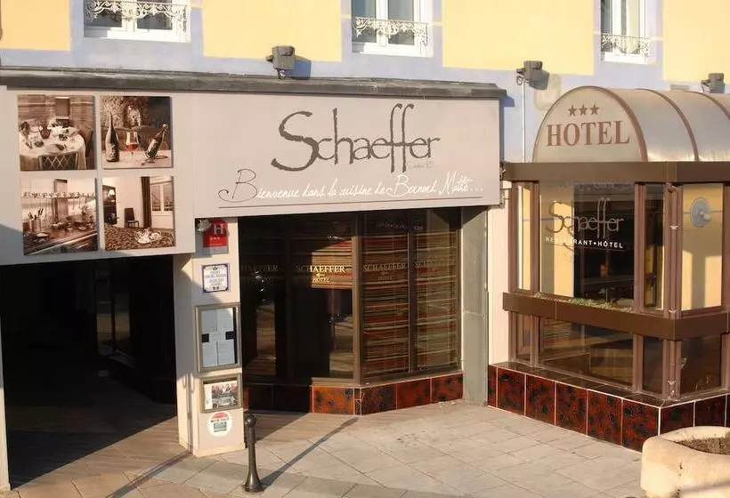 ホテル Logis Hôtel Schaeffer Rest St Georges