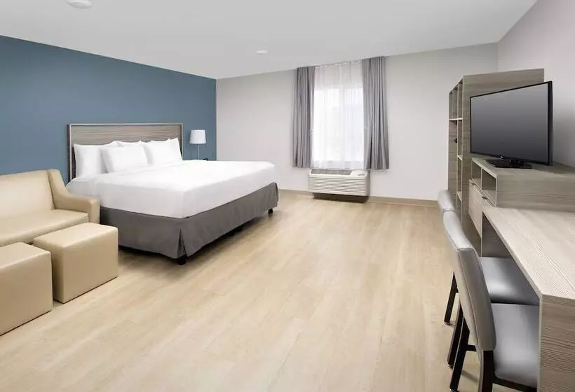 Hotelli Woodspring Suites Carol Stream  Chicago