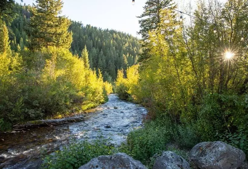 田舎風ホテル Moose Creek Ranch