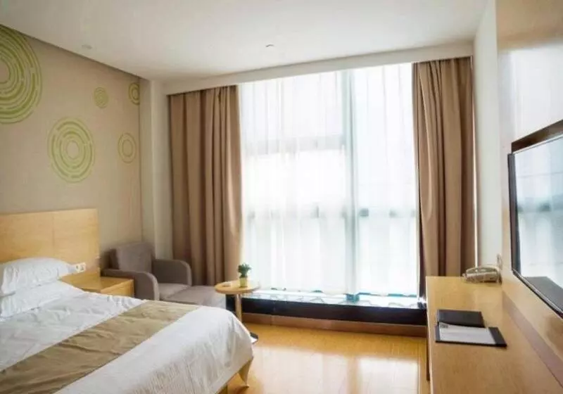 Hotelli Greentree Inn Nantong Qidong Binhai Industrial Park Nanhai Roadexpress