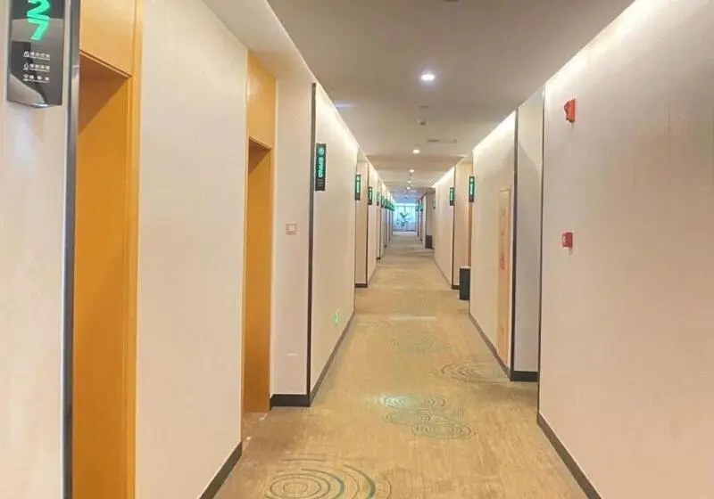 Hotelli Greentree Inn Nantong Qidong Binhai Industrial Park Nanhai Roadexpress