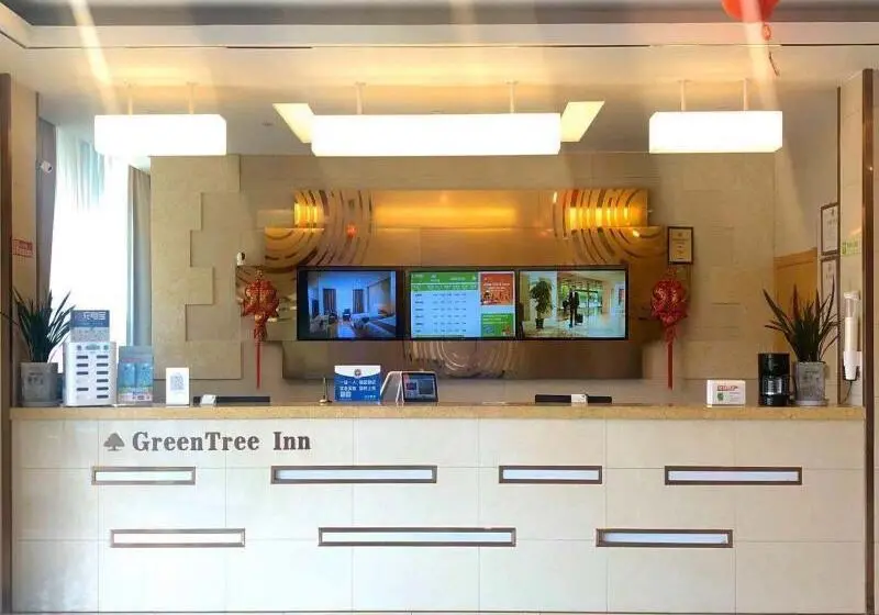 Hotelli Greentree Inn Nantong Qidong Binhai Industrial Park Nanhai Roadexpress