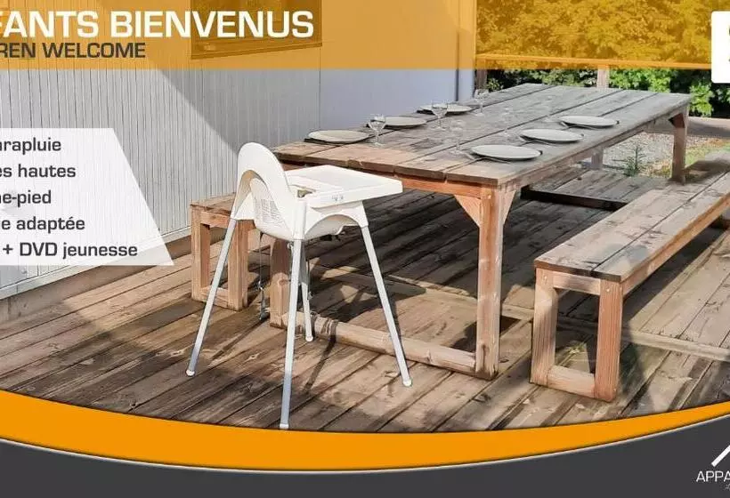 Appart Hôtel Les Prés Blondeau   1 à 10 Personnes   3 Chambres   Terrasse   Parking Privé   Wifi