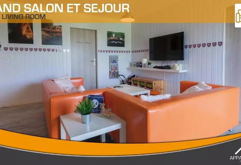 Appart Hôtel Les Prés Blondeau   1 à 10 Personnes   3 Chambres   Terrasse   Parking Privé   Wifi