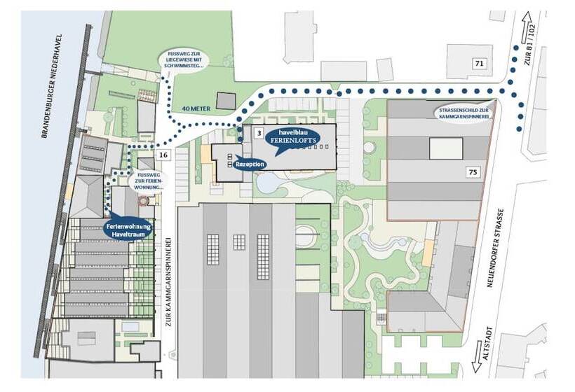 Havelblau Ferienlofts