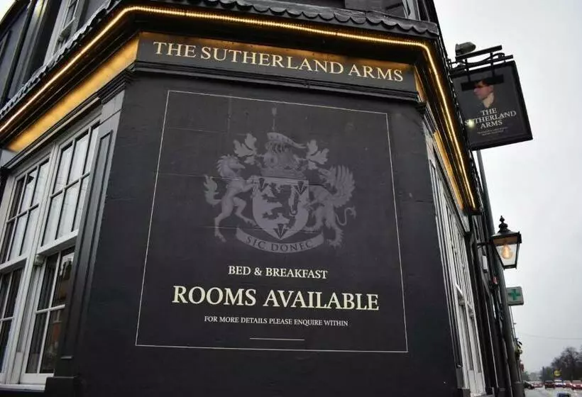 تختخواب و صبحانه The Sutherland Arms