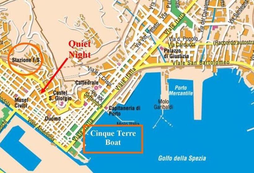 پانسیون Quiet Night Affittacamere La Spezia