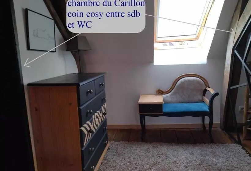 ベッドアンドブレックファースト Chambres D'hôtes Le Carillon