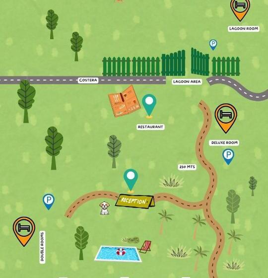 فندق Royal Palm Bacalar Cabañas & Lagoon Club