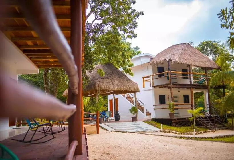 ホテル Royal Palm Bacalar Cabañas & Lagoon Club