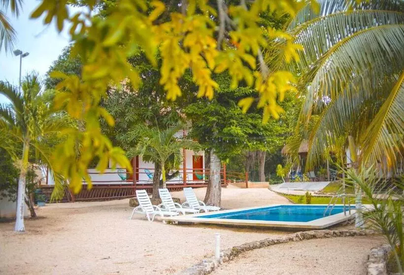ホテル Royal Palm Bacalar Cabañas & Lagoon Club