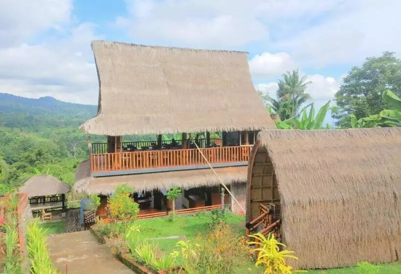 ペンション Villa Bambu Rinjani & Restaurant