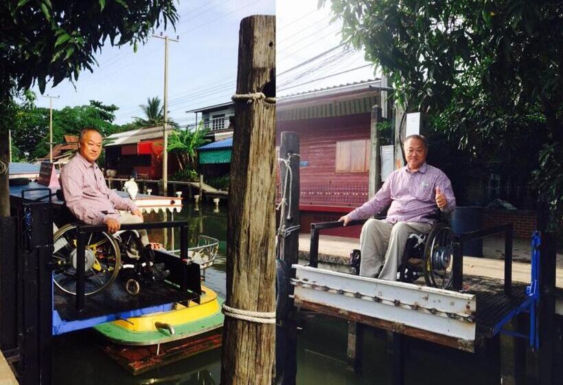 בית מלון כפרי Damnoen Care Resort