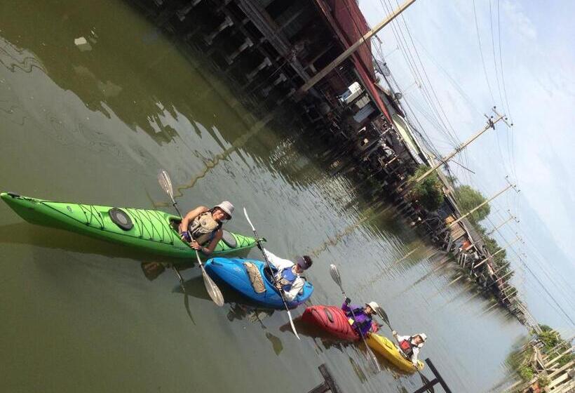 בית מלון כפרי Damnoen Care Resort