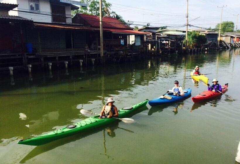 בית מלון כפרי Damnoen Care Resort