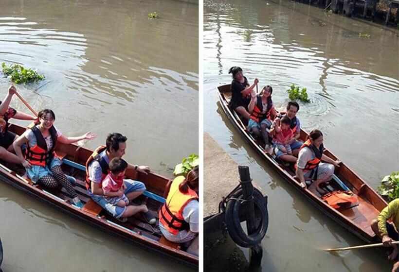 בית מלון כפרי Damnoen Care Resort