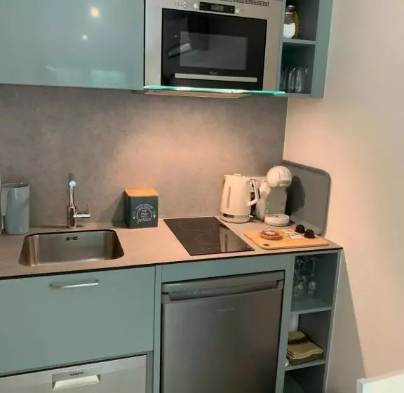 Aamiaismajoitus (B&B) Une Pause Au Vert Studio 2 Personnes