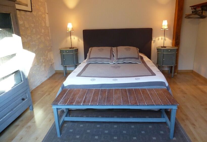 민박 Chambre D Hôte Domaine De La Maison Neuve