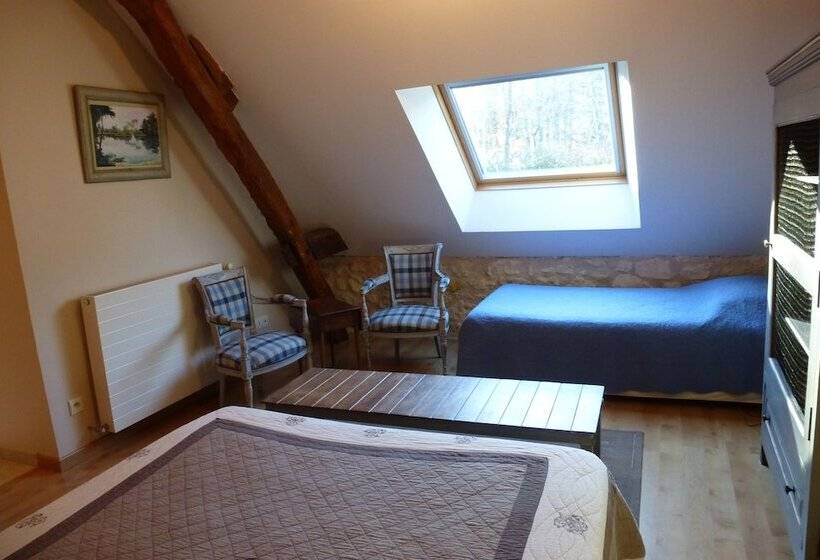 민박 Chambre D Hôte Domaine De La Maison Neuve