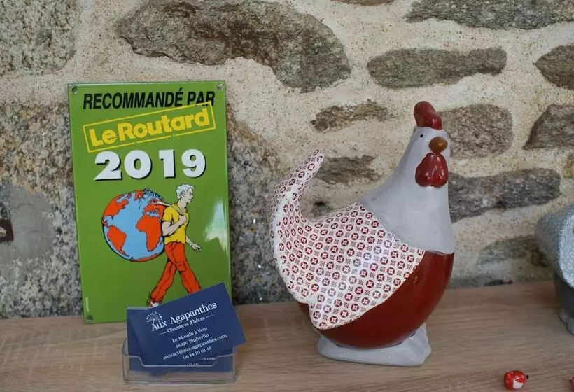 Aamiaismajoitus (B&B) Aux Agapanthes