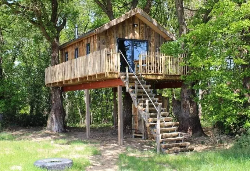 ホテル Domaine Bonneblond   Cabanes Perchées