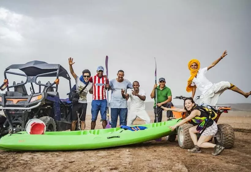 ベッドアンドブレックファースト Ecolodge L Ile De Ouarzazate