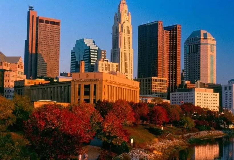 호텔 Springhill Suites Columbus Airport Gahanna