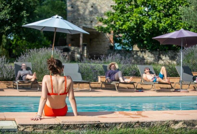 민박 Au Mas Des Calmettes