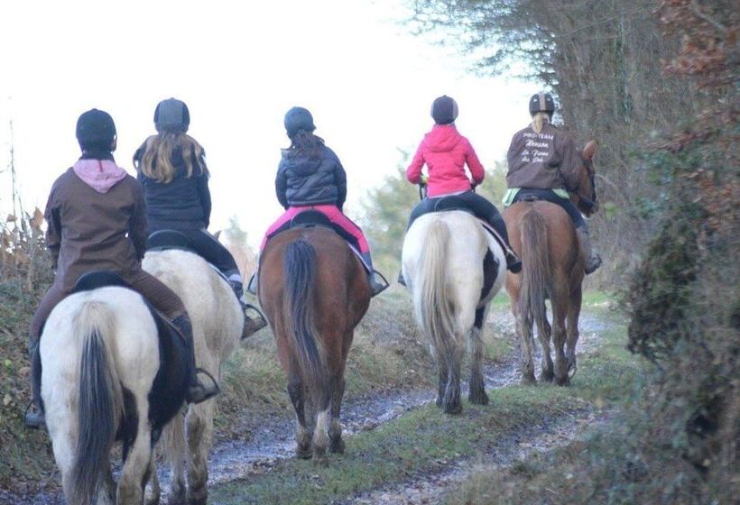 مبيت وإفطار La Ferme Des Pres