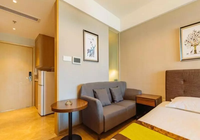 Hotelli Greentree Nanjing South Railway Station South Square Apartment
