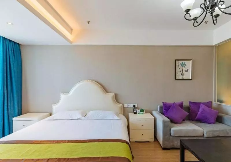 Hotelli Greentree Nanjing South Railway Station South Square Apartment