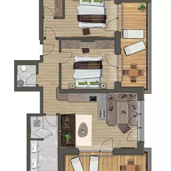 Apartmenthaus Wiesenhof