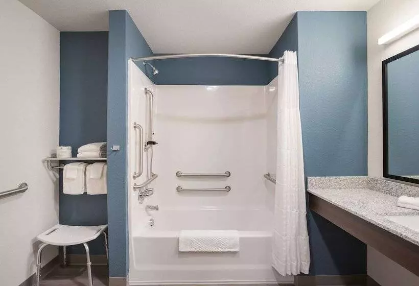 ホテル Woodspring Suites Detroit Madison Heights