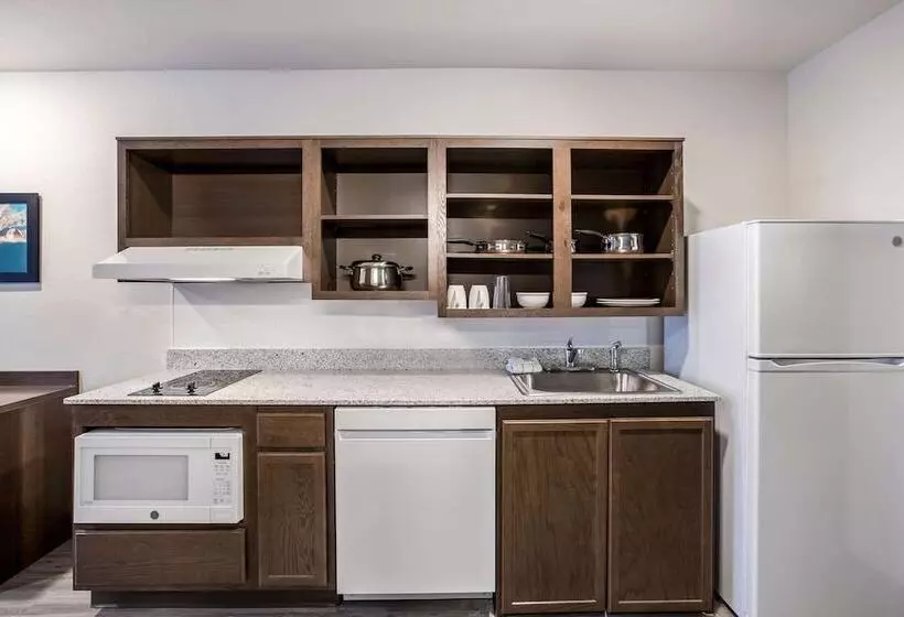 ホテル Woodspring Suites Detroit Madison Heights