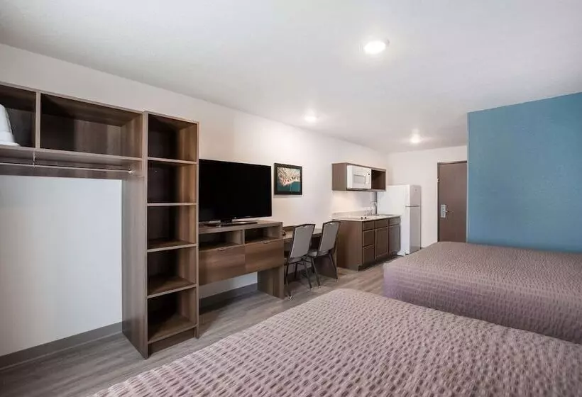 ホテル Woodspring Suites Detroit Madison Heights