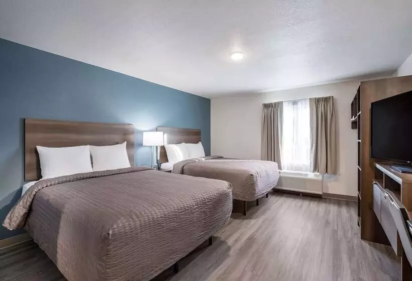 ホテル Woodspring Suites Detroit Madison Heights