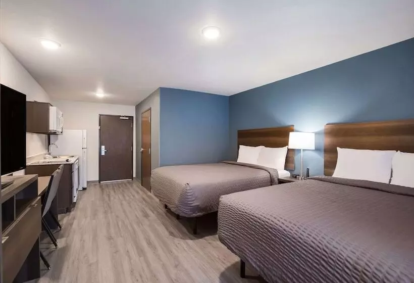 ホテル Woodspring Suites Detroit Madison Heights