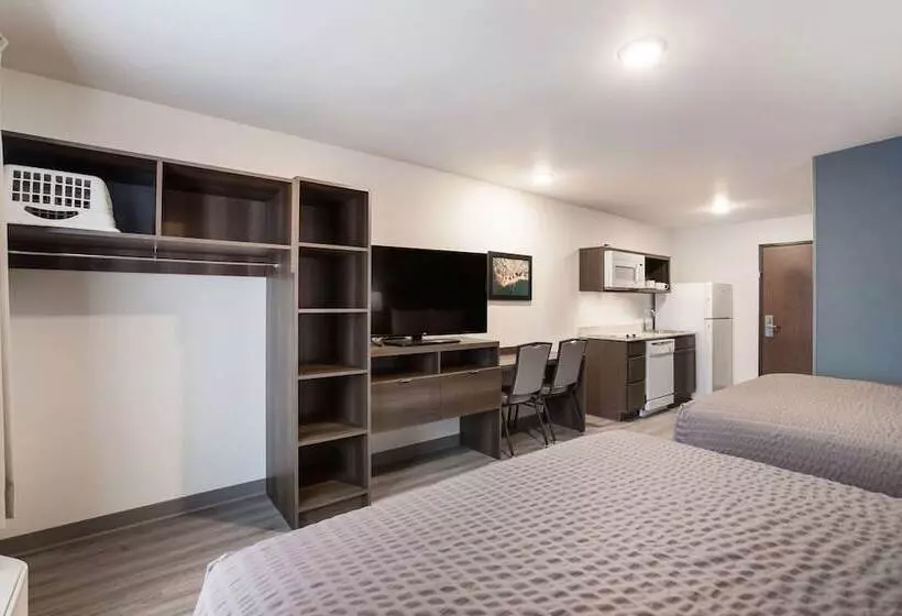 ホテル Woodspring Suites Detroit Madison Heights