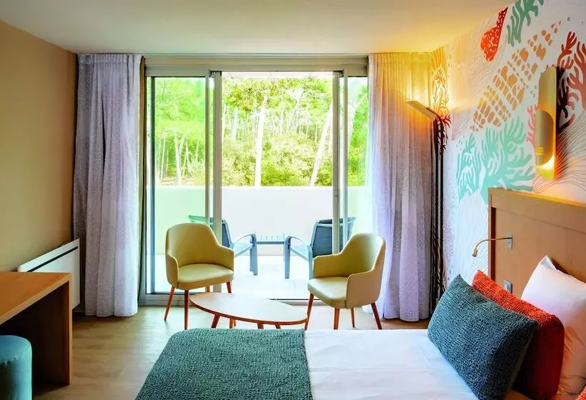 Отель Club Vacances Bleues Les Jardins De L Atlantique