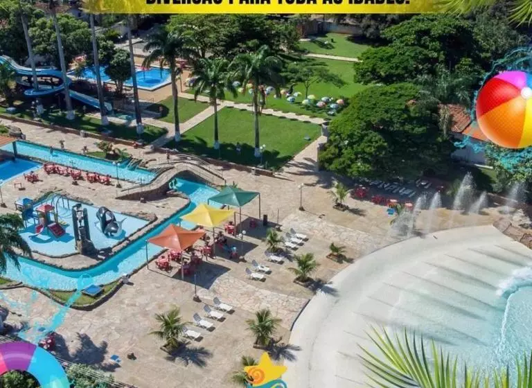 Hot Star Thermas Hotel No Centro De Caldas Novas