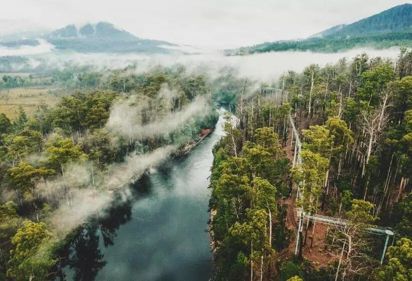 Retkeilymaja Tahune Airwalk Cabin And Lodge