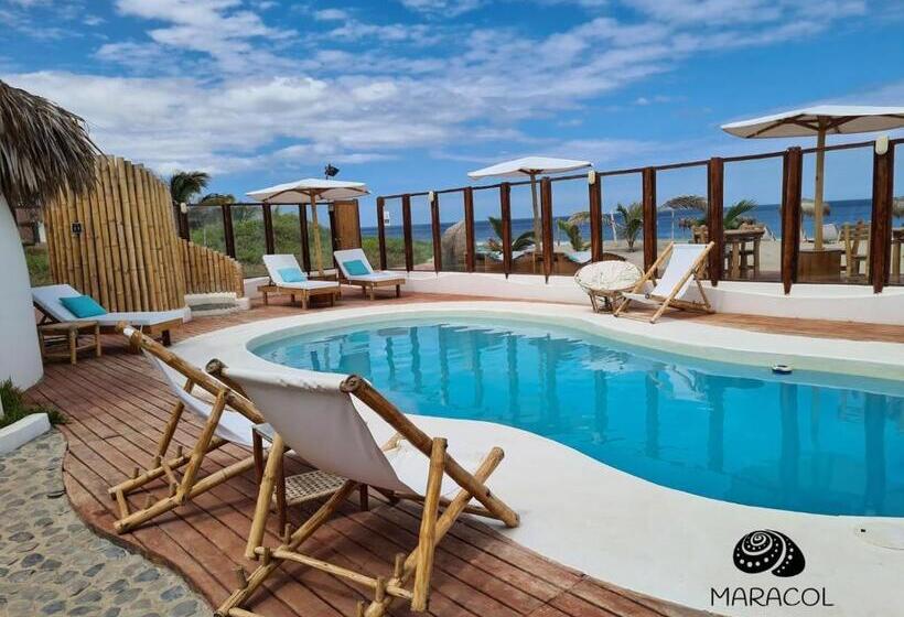 ホテル Maracol Bungalows Vichayito