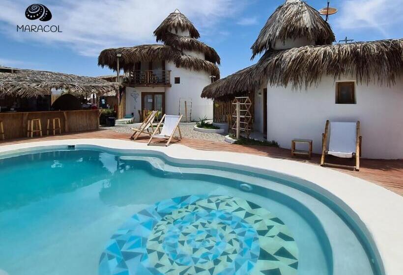 ホテル Maracol Bungalows Vichayito